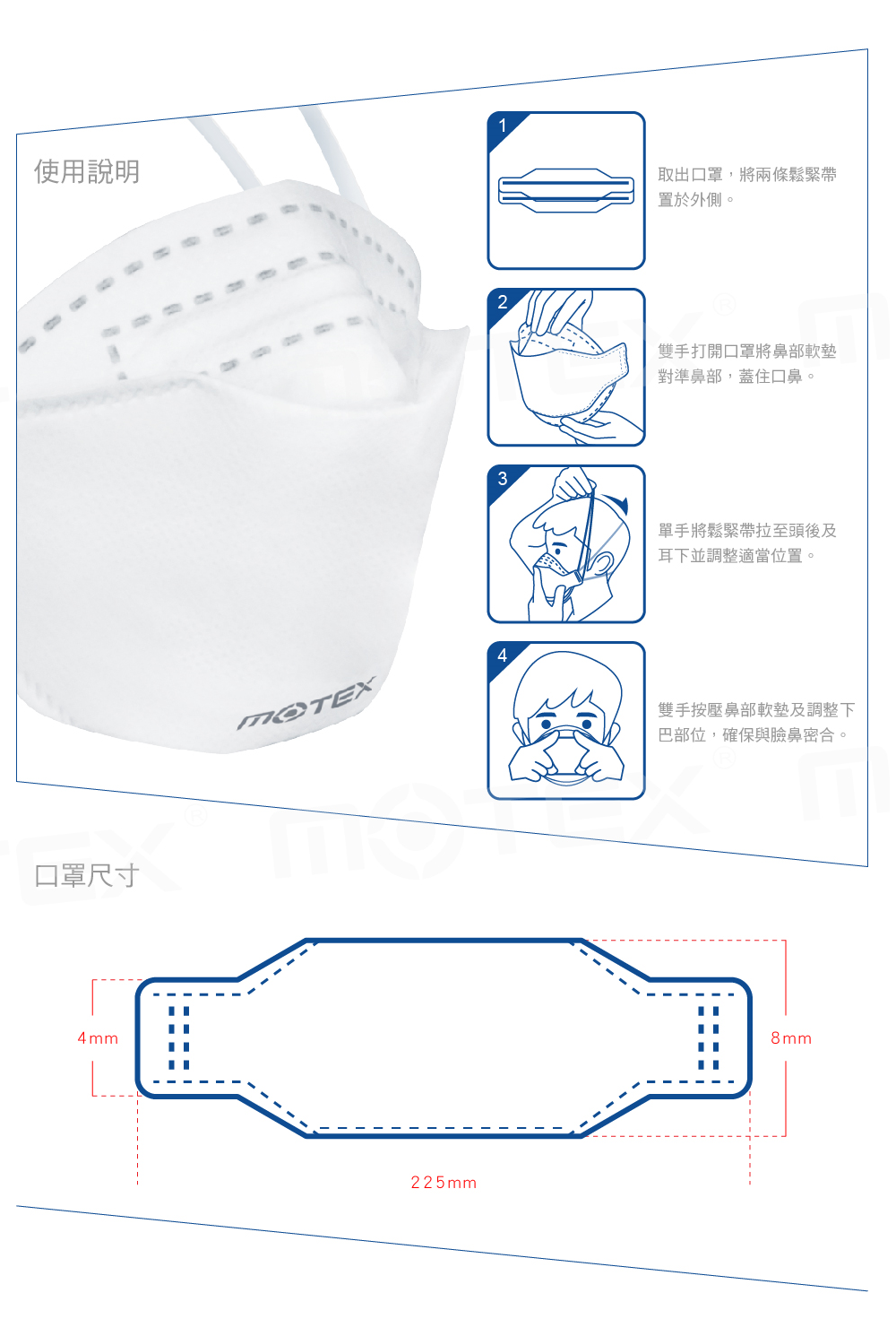 motex n95 尺寸 